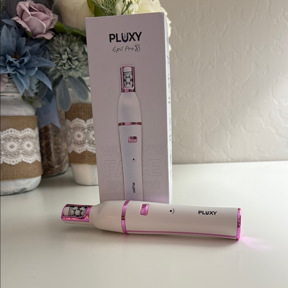 Lux Epil Pro 3 White and Pink Hair Epilator